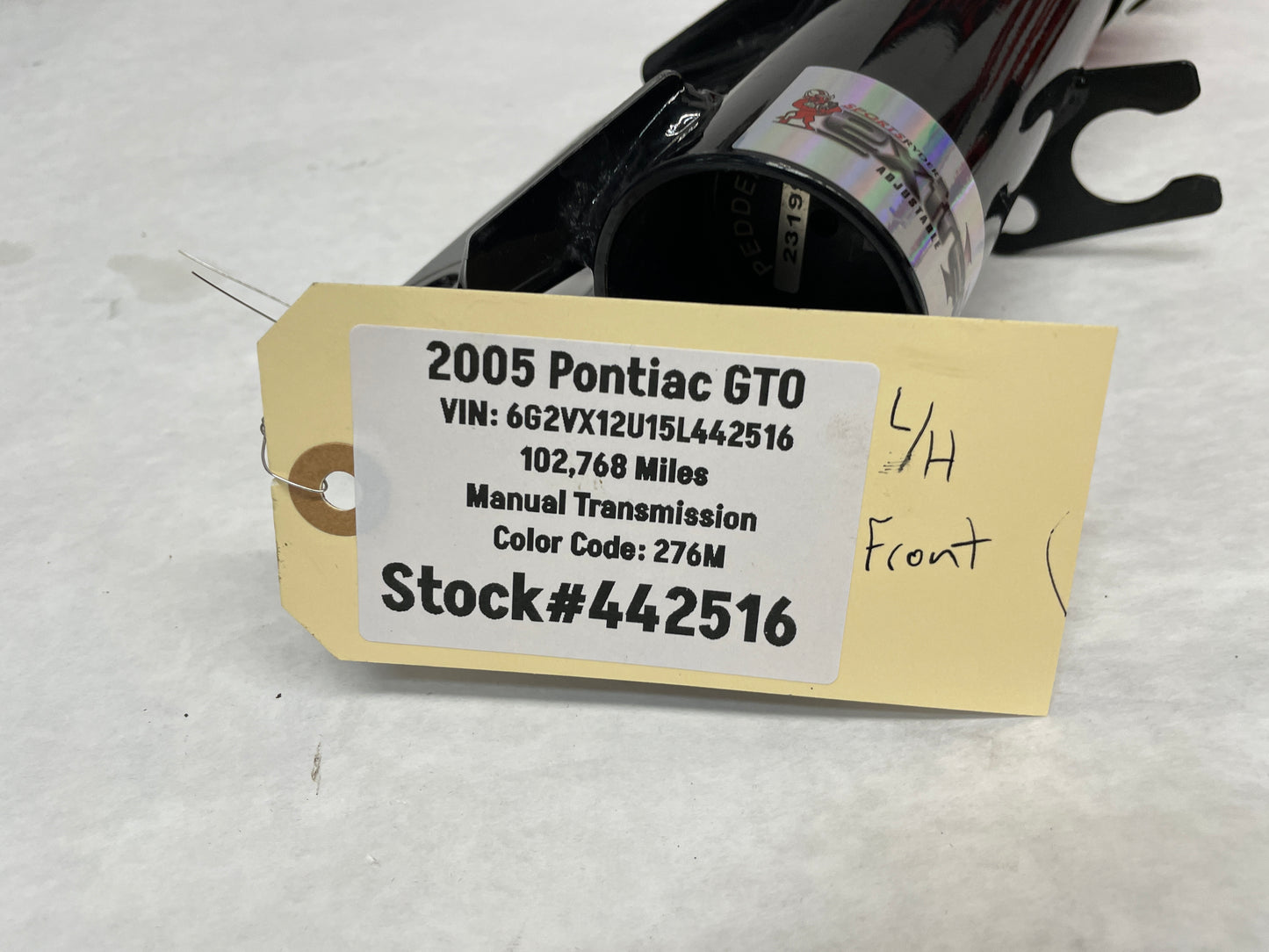 2005 Pontiac GTO Pedders Extreme XA Coilovers Coil Overs - Day's Parts Yard