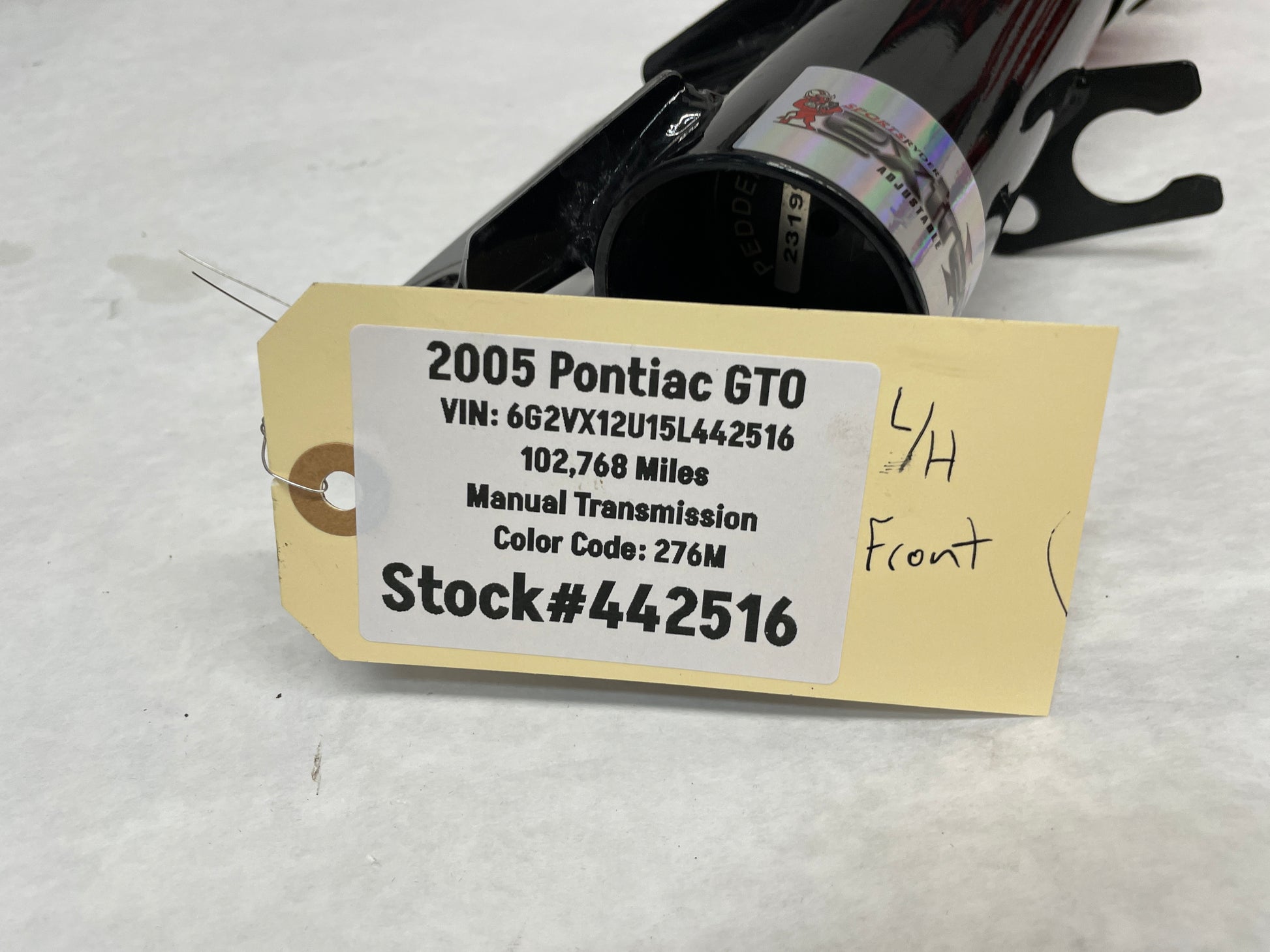 2005 Pontiac GTO Pedders Extreme XA Coilovers Coil Overs - Day's Parts Yard