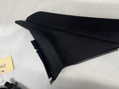 2005 Pontiac GTO RH & LH Console Interior Black Suede Trim Panels OEM - Day's Parts Yard