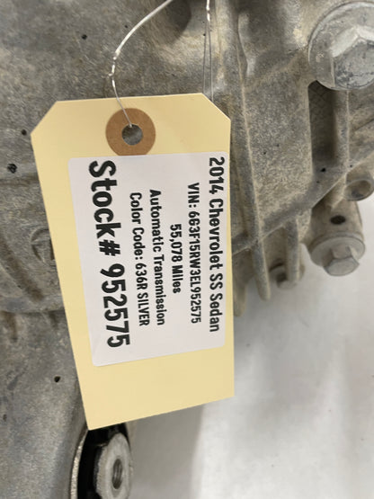 2014 Chevy SS Sedan Rear End Axle Carrier Rearend Diff Differential 3.27 LSD OEM