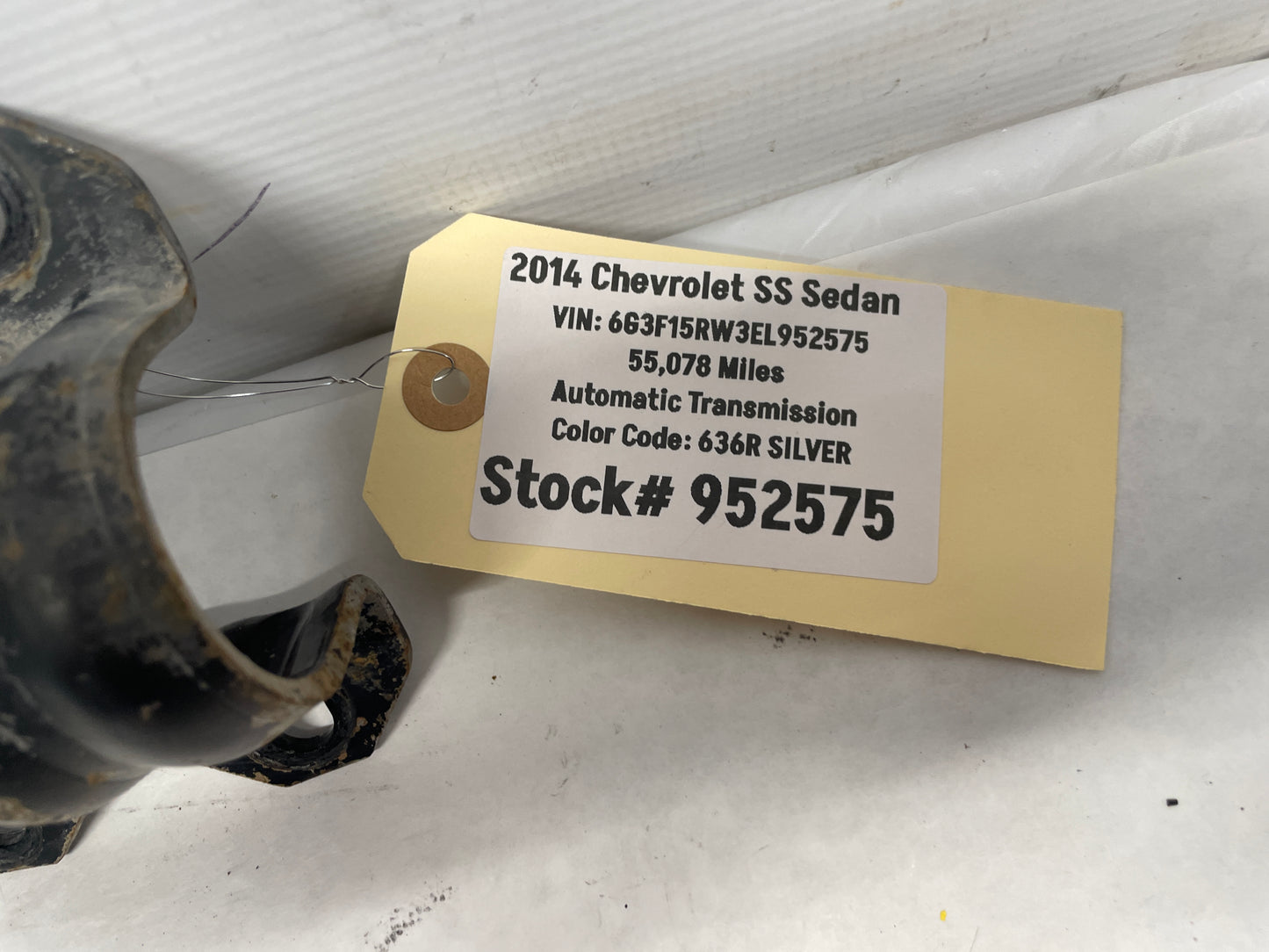 2014 Chevy SS Sedan Front Sway Bar Bracket Clamps OEM