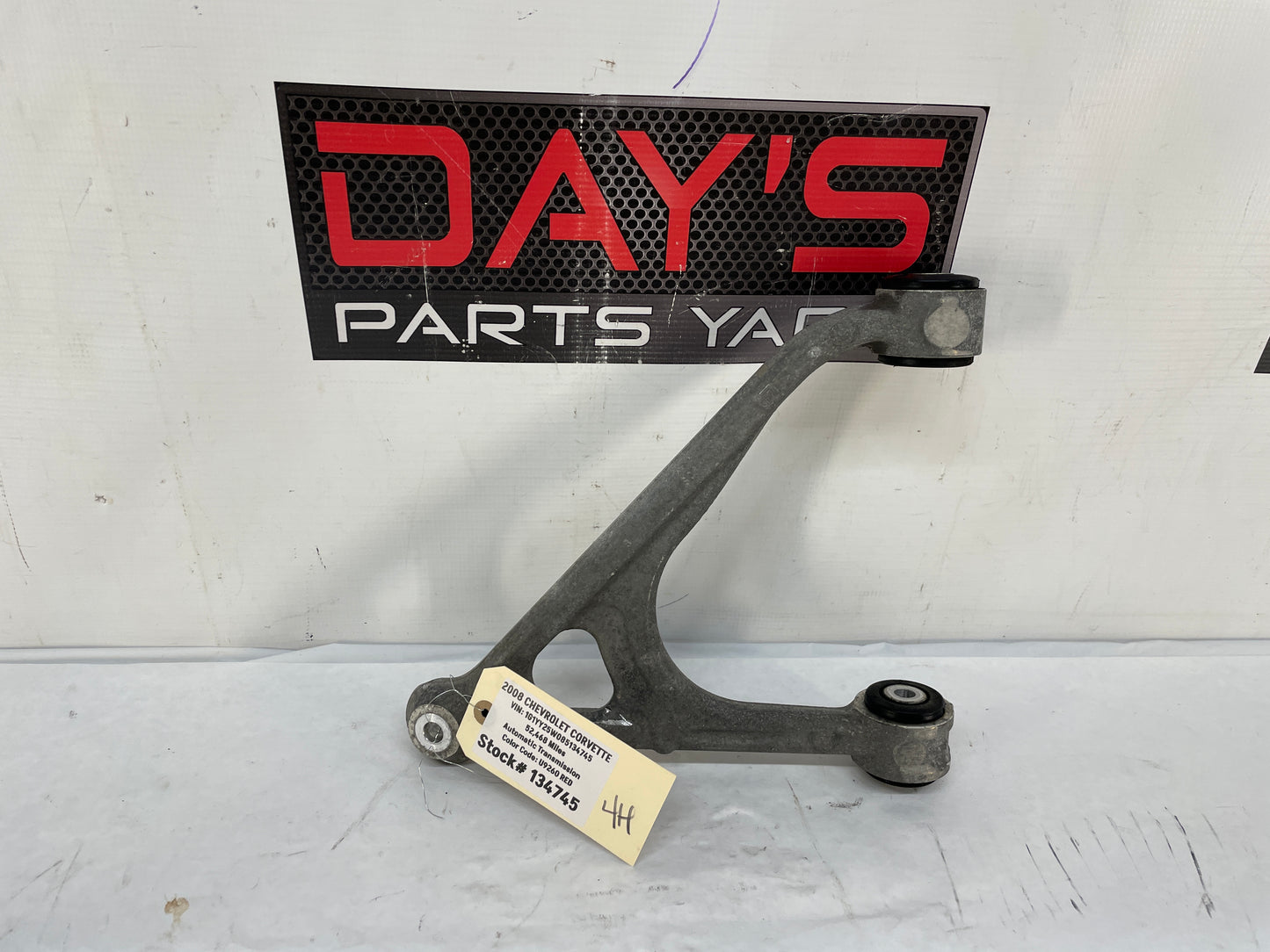 2008 Chevy C6 Corvette LH Driver Rear Suspension Upper Control Arm OEM