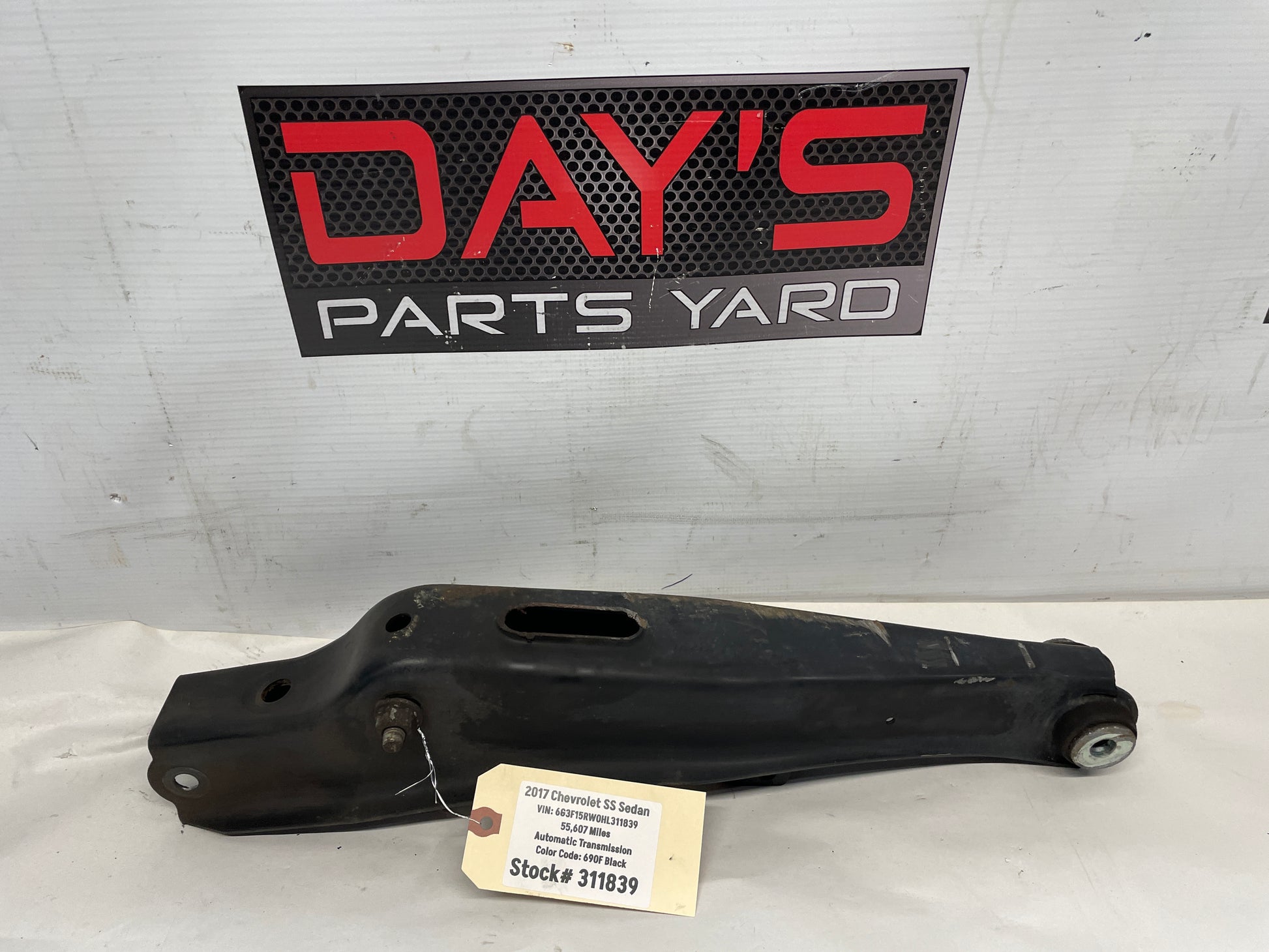 2017 Chevy SS Sedan RH Passenger Rear Lower Control Arm OEM - Day's Parts Yard