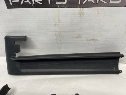 2005 Pontiac GTO Complete LH Driver 4pc Front Seat Rail Frame Trim Set OEM