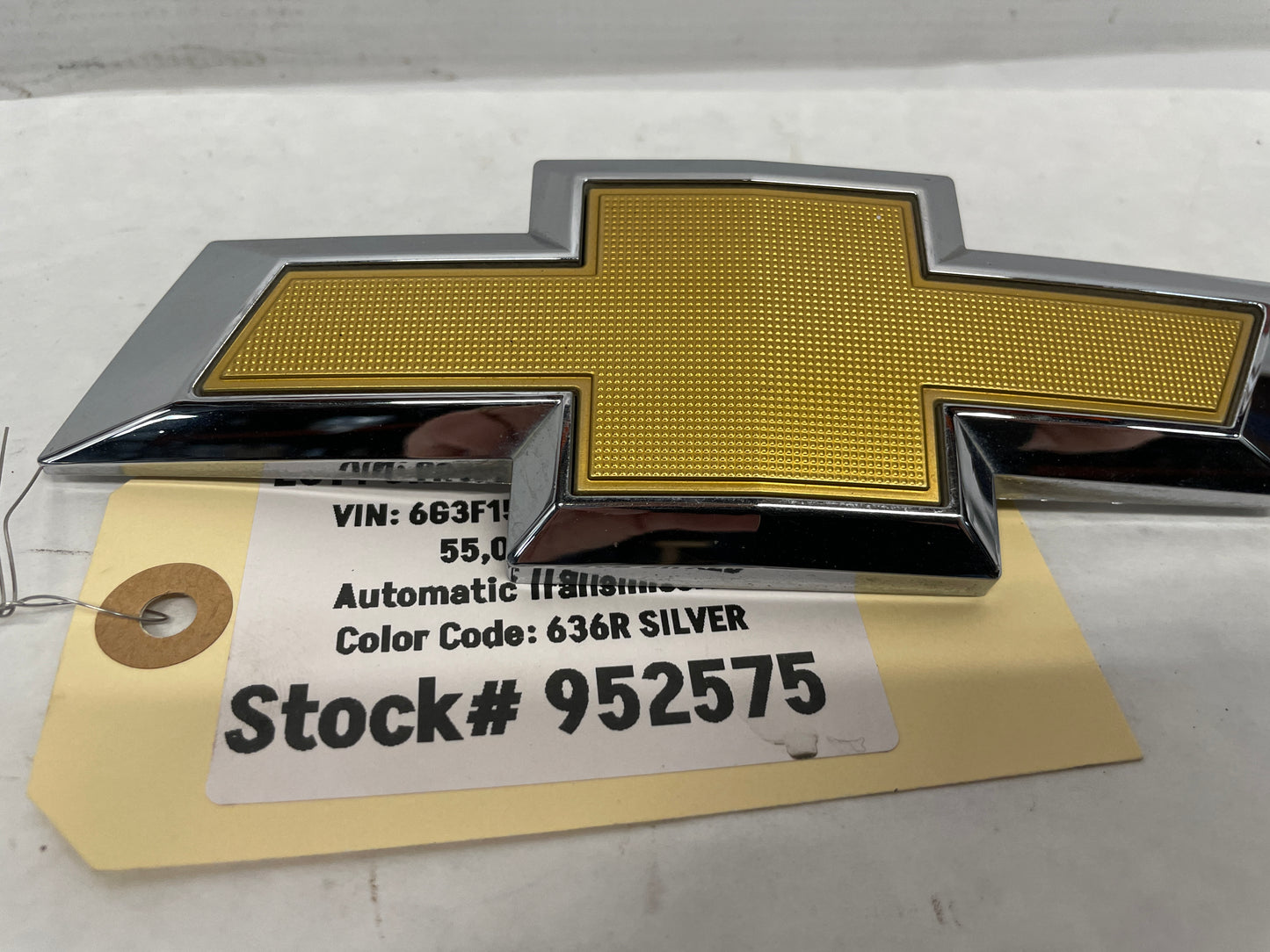 2014 Chevy SS Sedan Trunk Deck Lid Emblem OEM