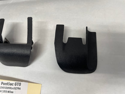 2005 Pontiac GTO Complete LH Driver 4pc Front Seat Rail Frame Trim Set OEM