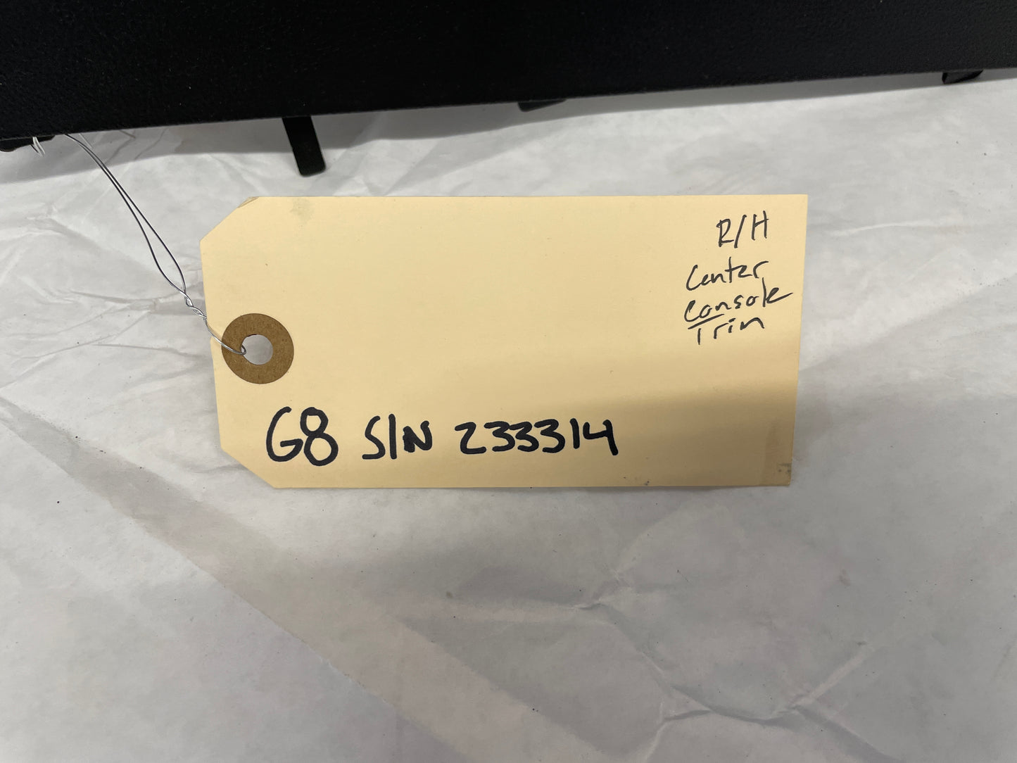 2009 Pontiac G8 RH Passenger Dash Center Console Lower Extension Side Trim OEM - Day's Parts Yard