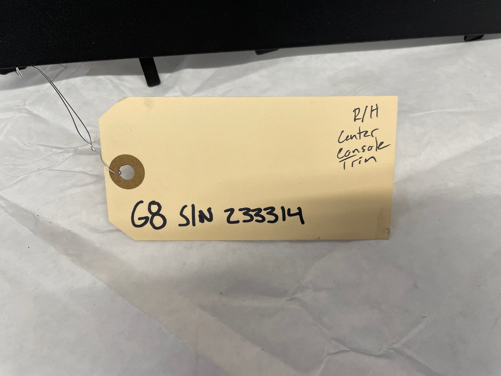 2009 Pontiac G8 RH Passenger Dash Center Console Lower Extension Side Trim OEM - Day's Parts Yard