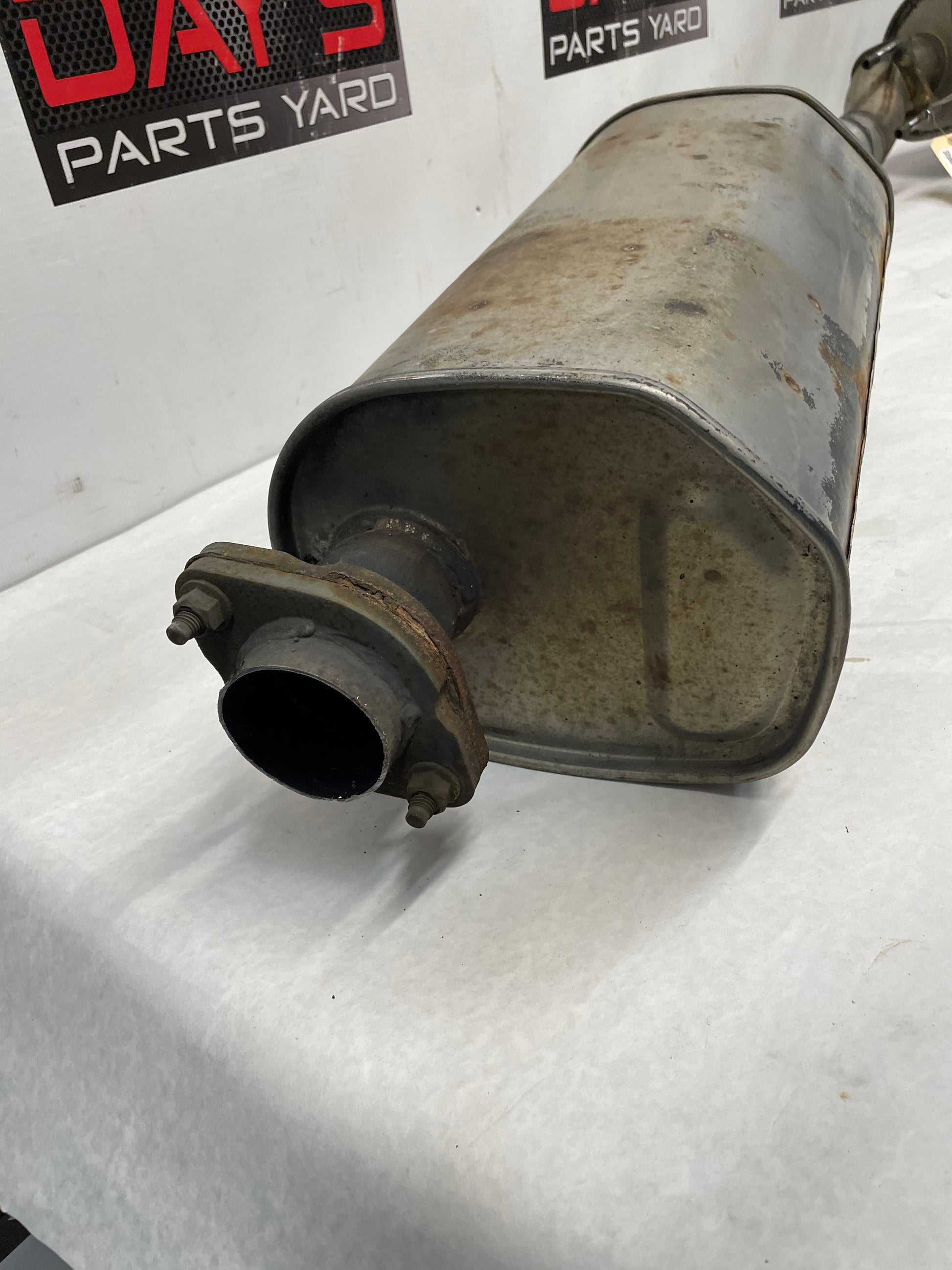 2005 Pontiac GTO RH & LH Axle Back Exhaust Mufflers Factory OEM - Day's Parts Yard