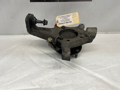 1999 Chevy C5 Corvette RH Passenger Front Suspension Spindle Knuckle Hub OEM - Day's Parts Yard