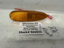 2006 Pontiac GTO Front Bumper Turn Signal Marker Light OEM - Day's Parts Yard