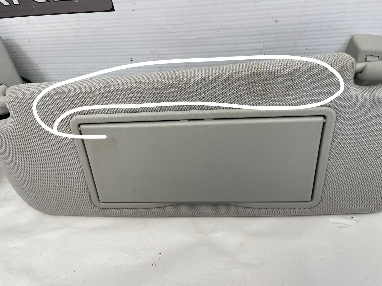 2015 Chevy SS Sedan Sun Visor Sunvisor Set w/ Clips OEM - Day's Parts Yard