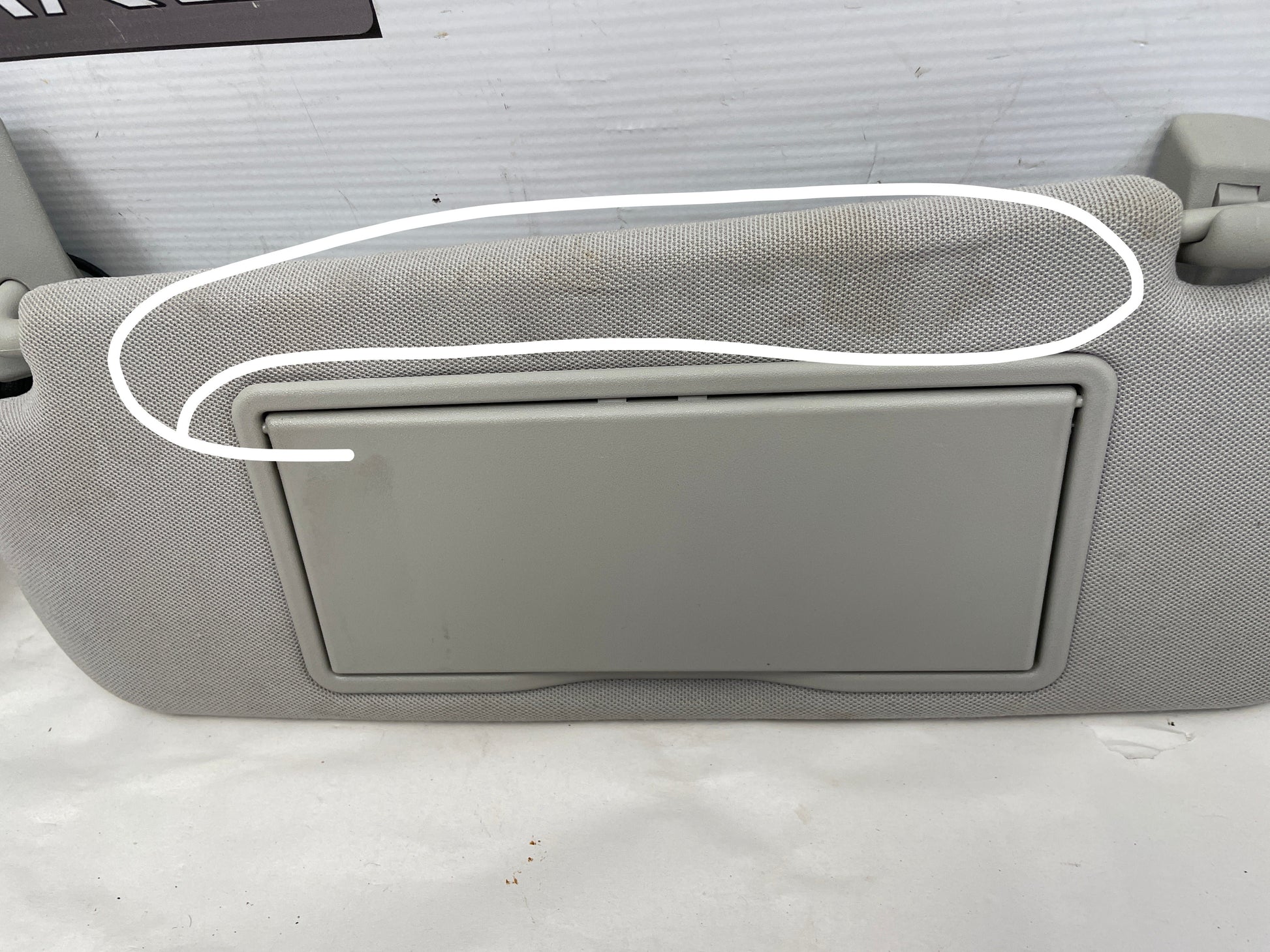 2015 Chevy SS Sedan Sun Visor Sunvisor Set w/ Clips OEM - Day's Parts Yard