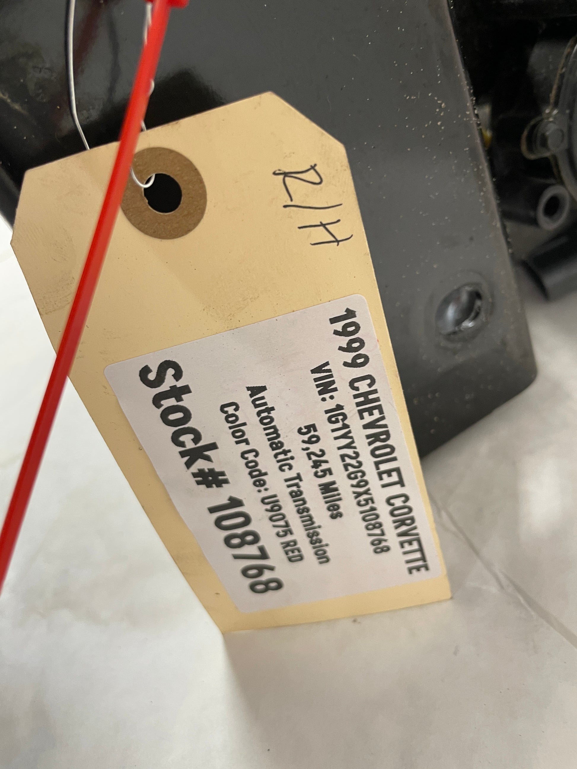 1999 Chevy C5 Corvette RH Passenger Pop Up Headlight Head Lamp Assembly OEM - Day's Parts Yard