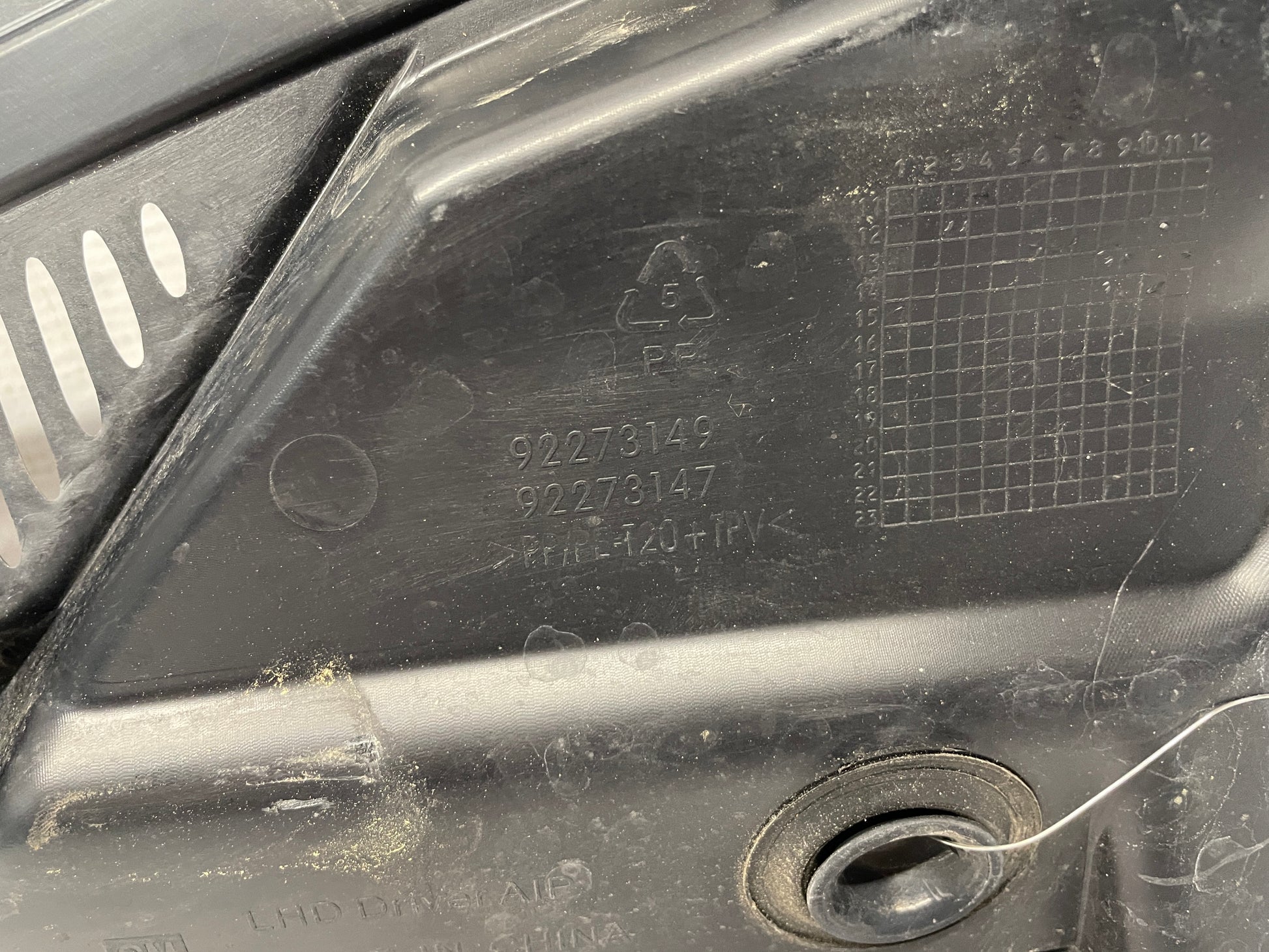 2016 Chevy SS Sedan Windshield Wiper Cowl OEM - Day's Parts Yard
