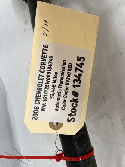 2008 Chevy C6 Corvette RH Passenger CV Axle Half Shaft OEM