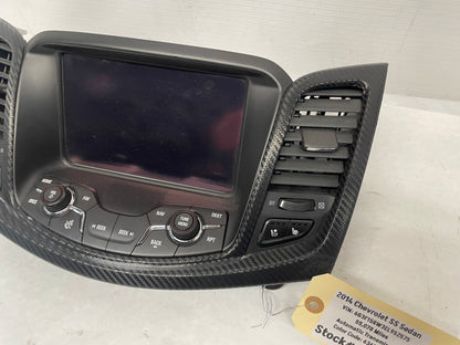 2014 Chevy SS Sedan Navigation Display Radio/ CD Player Face Plate Screen System OEM