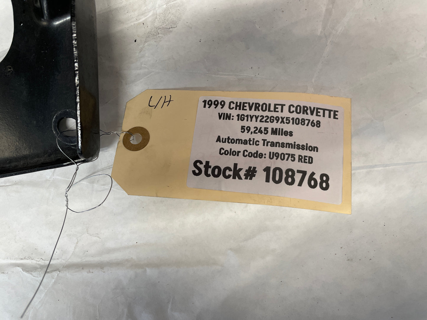 1999 Chevy C5 Corvette LH Driver Pop Up Headlight Head Lamp Assembly OEM - Day's Parts Yard