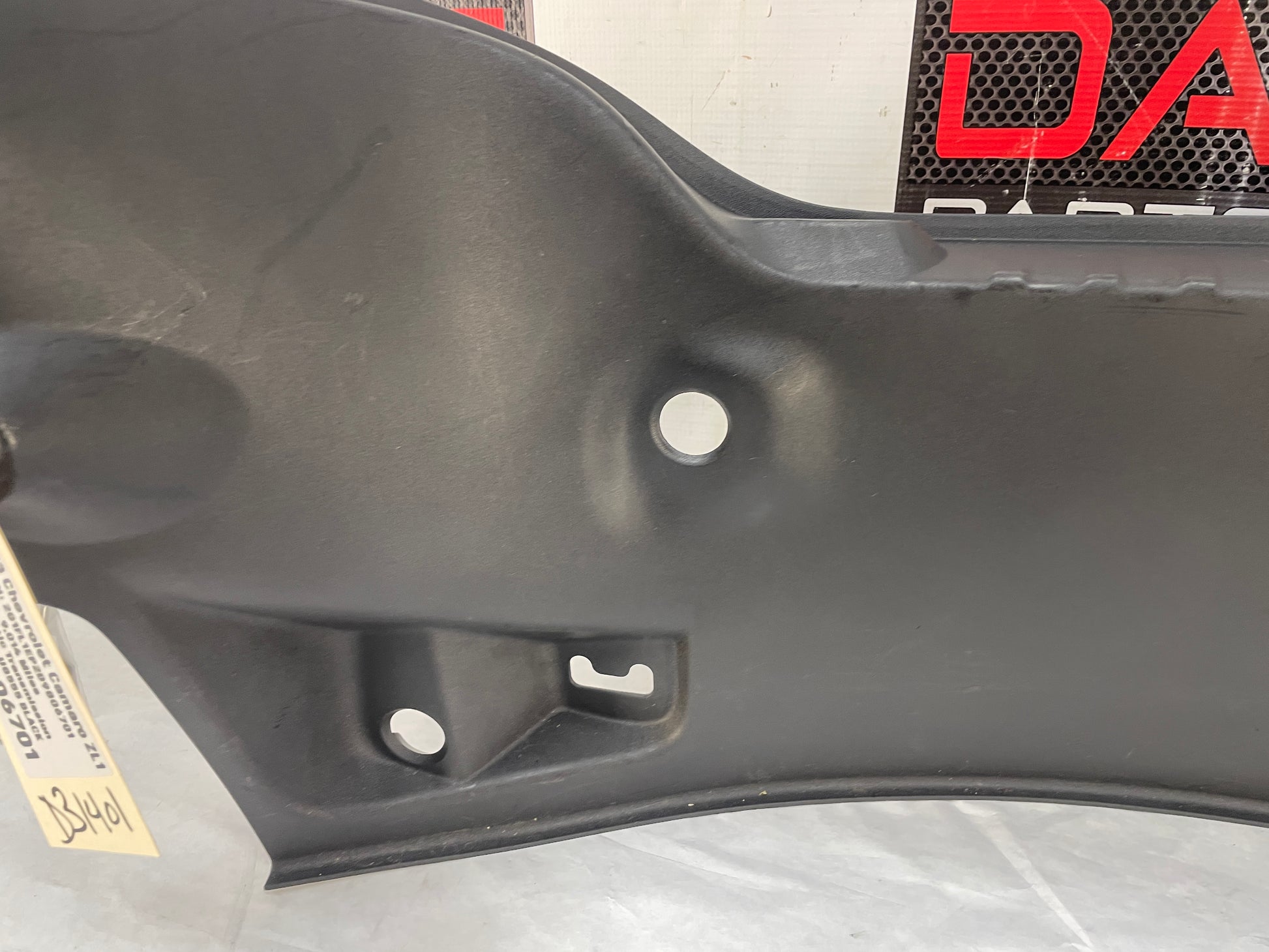 2013 Chevy Camaro ZL1 Rear Trunk Tailgate Body Panel Trim OEM - Day's Parts Yard