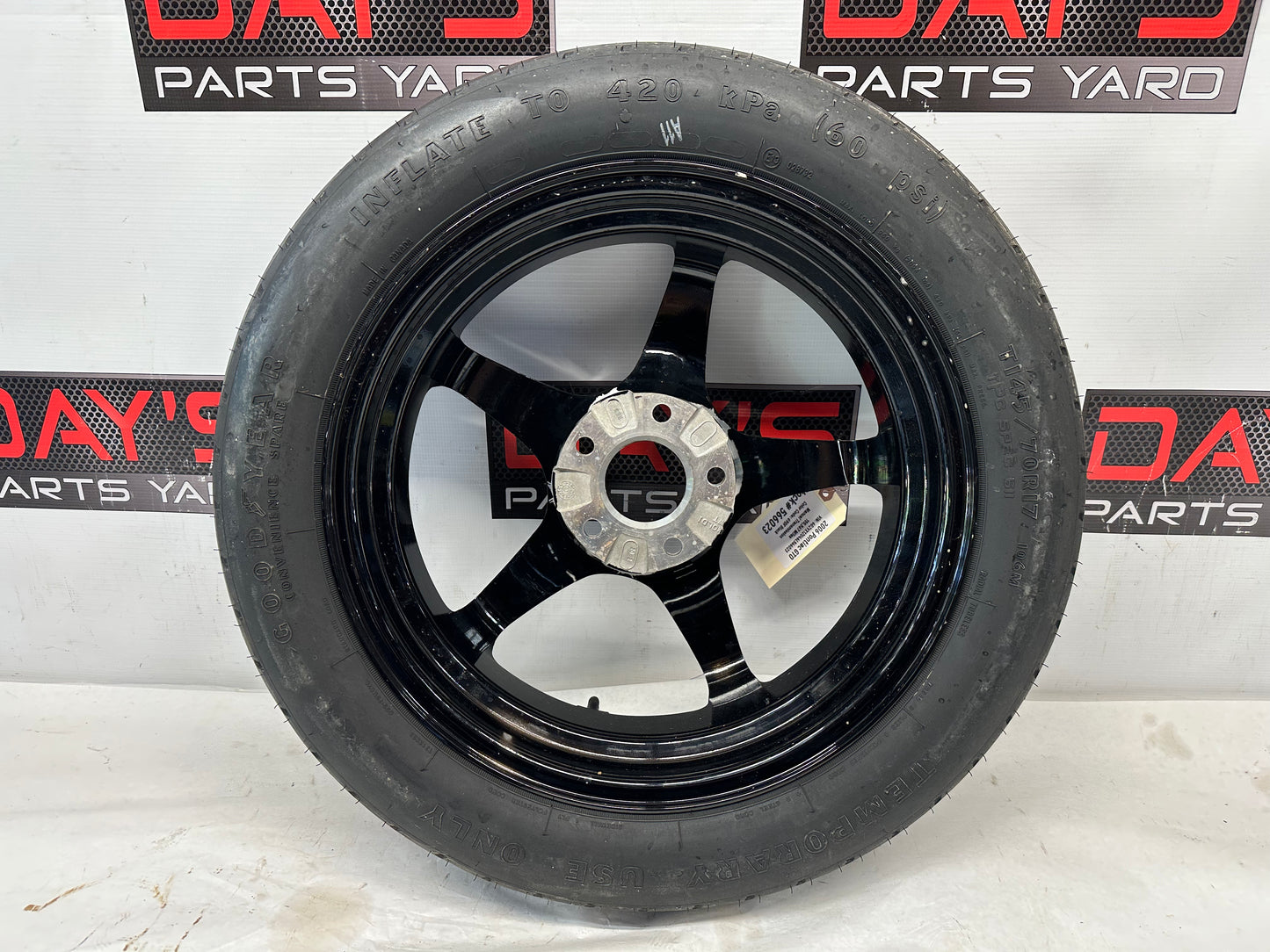 2006 Pontiac GTO Factory OEM Spare Wheel & Tire OEM - Day's Parts Yard