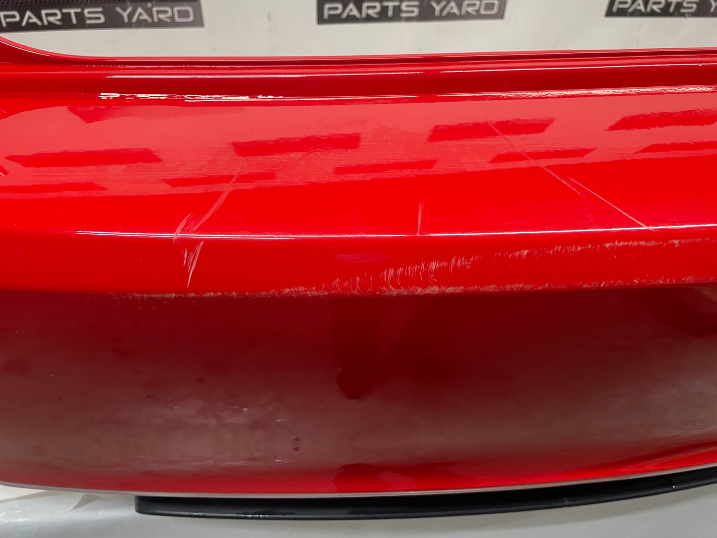 2009 Pontiac G8 GT Rear Bumper Cover Red OEM