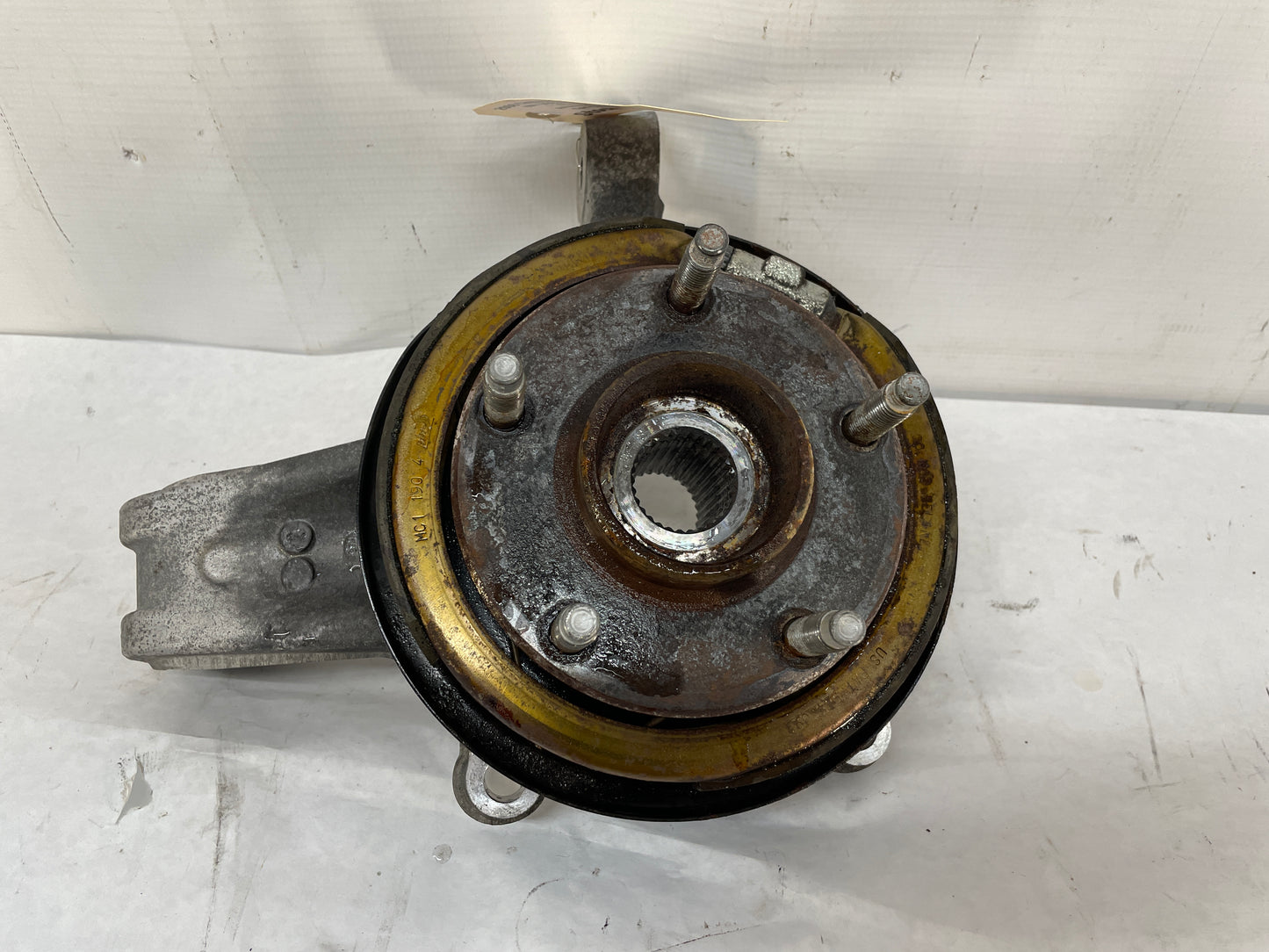 2008 Chevy C6 Corvette LH Driver Rear Suspension Spindle Knuckle Hub Wheel Bearing OEM
