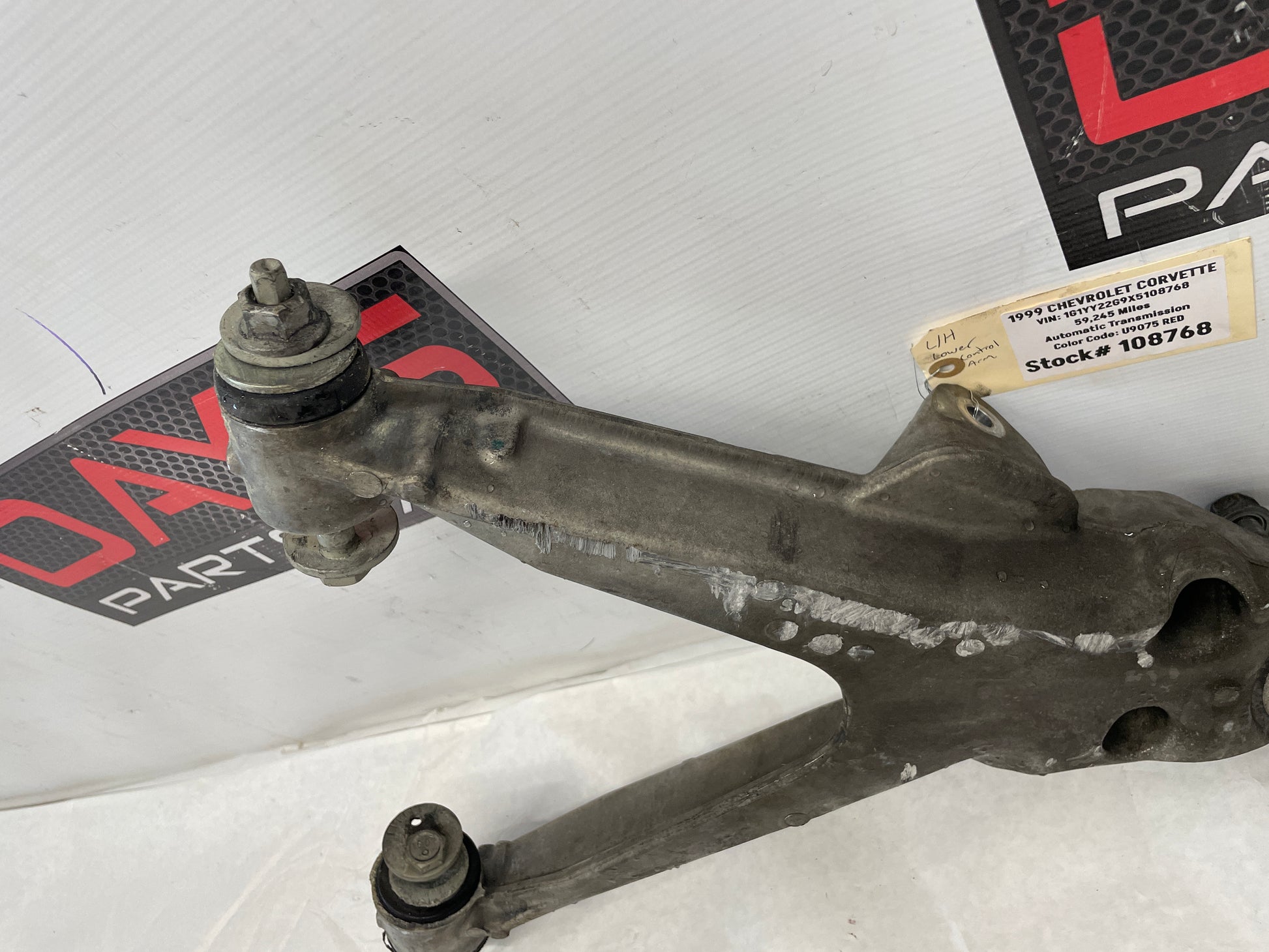 1999 Chevy C5 Corvette LH Driver Front Suspension Lower Control Arm OEM - Day's Parts Yard