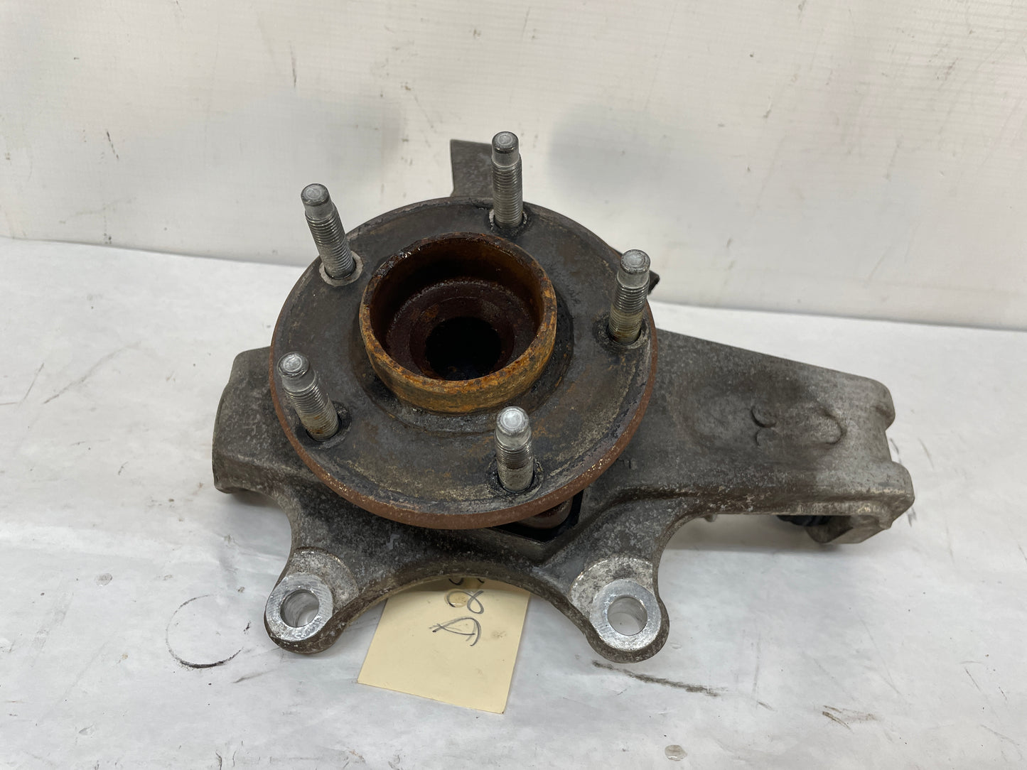 2008 Chevy C6 Corvette LH Driver Front Suspension Spindle Knuckle Hub Wheel Bearing OEM