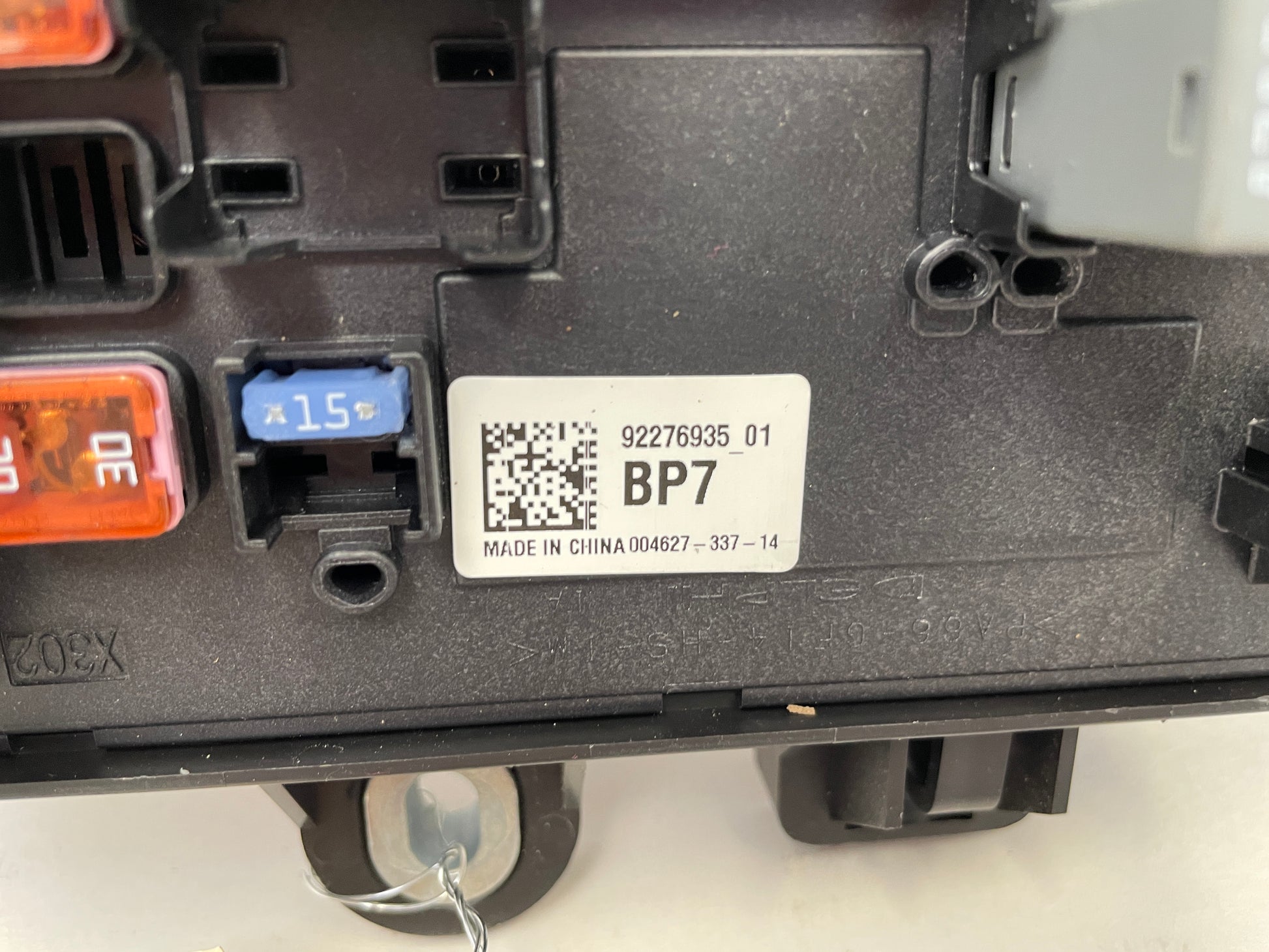 2015 Chevy SS Sedan Rear Fuse Relay Box OEM - Day's Parts Yard