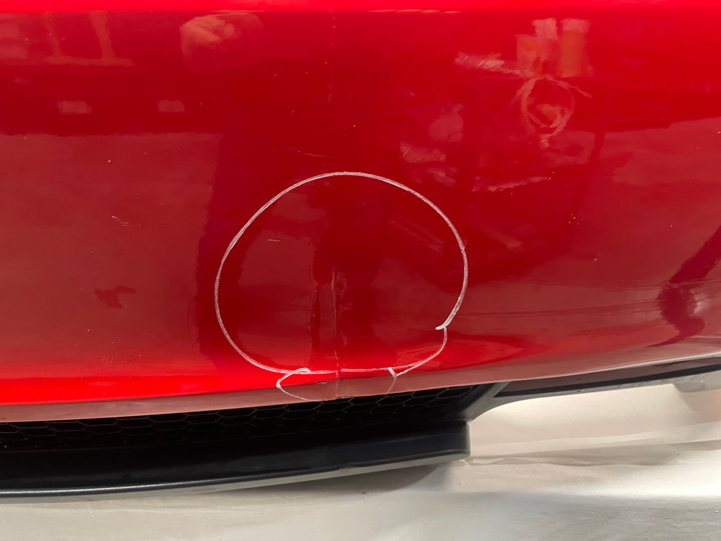 2009 Pontiac G8 GT Rear Bumper Cover Red OEM