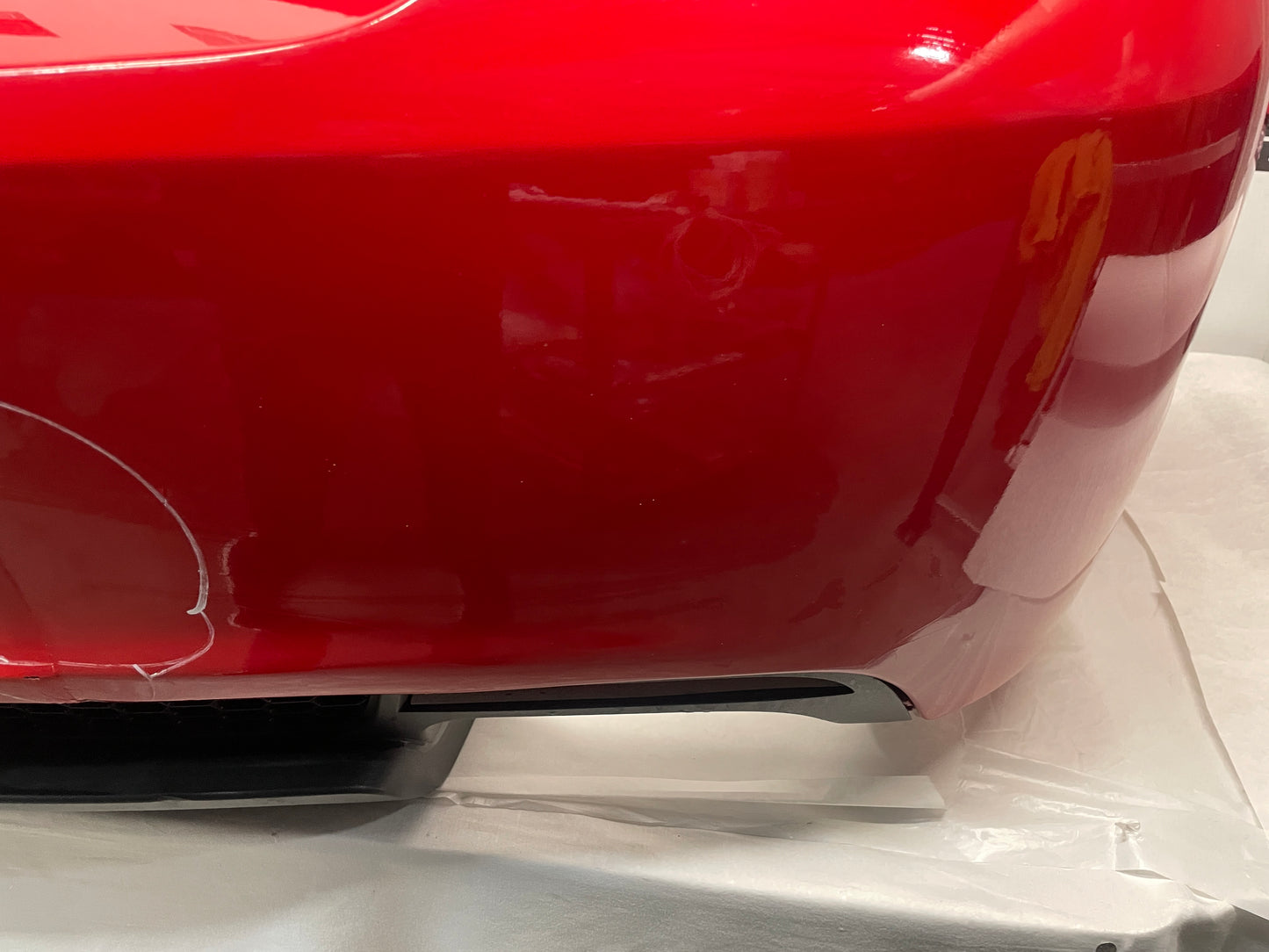 2009 Pontiac G8 GT Rear Bumper Cover Red OEM