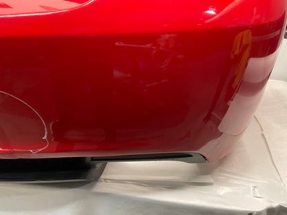 2009 Pontiac G8 GT Rear Bumper Cover Red OEM