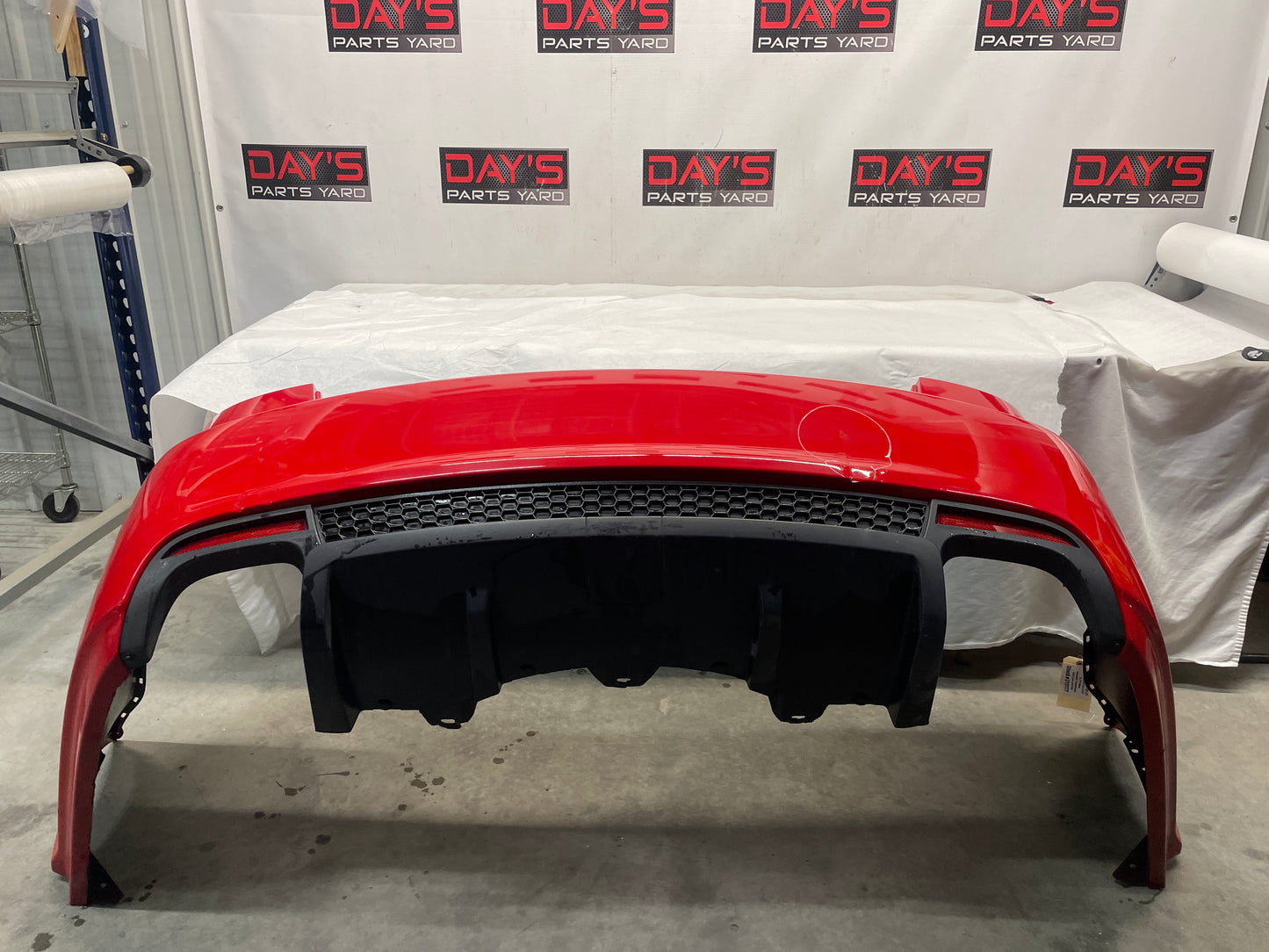 2009 Pontiac G8 GT Rear Bumper Cover Red OEM