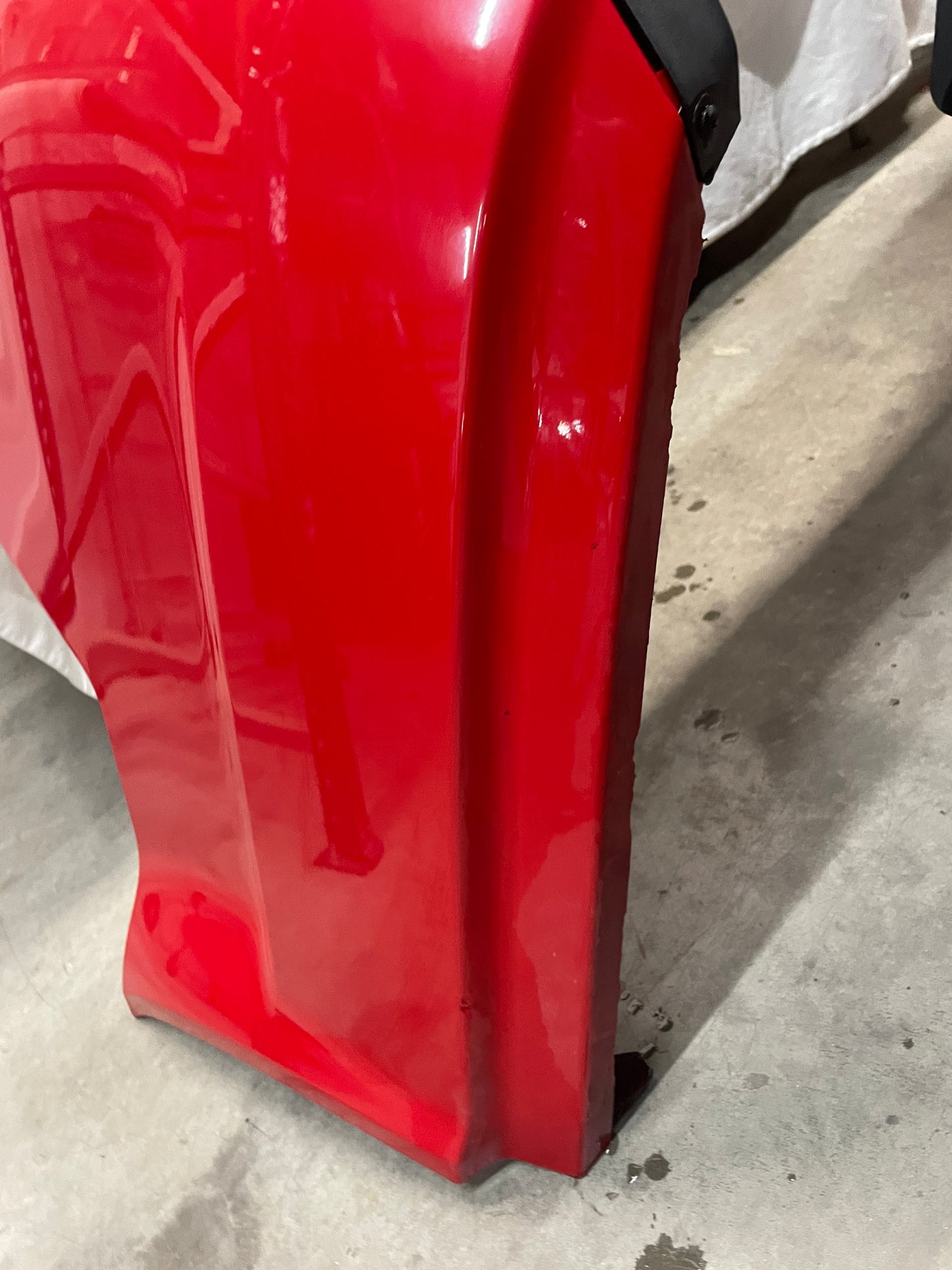 2009 Pontiac G8 GT Rear Bumper Cover Red OEM