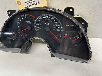2000 Chevy Camaro Z28 Gauge Cluster Speedometer 88k OEM - Day's Parts Yard