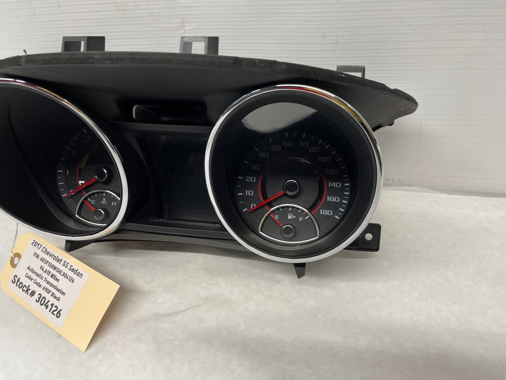 2017 Chevy SS Sedan Gauge Cluster Speedometer Instrument Panel OEM - Day's Parts Yard