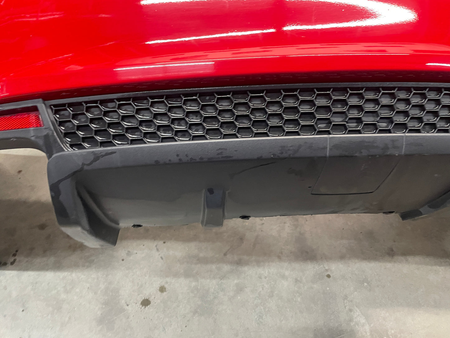 2009 Pontiac G8 GT Rear Bumper Cover Red OEM