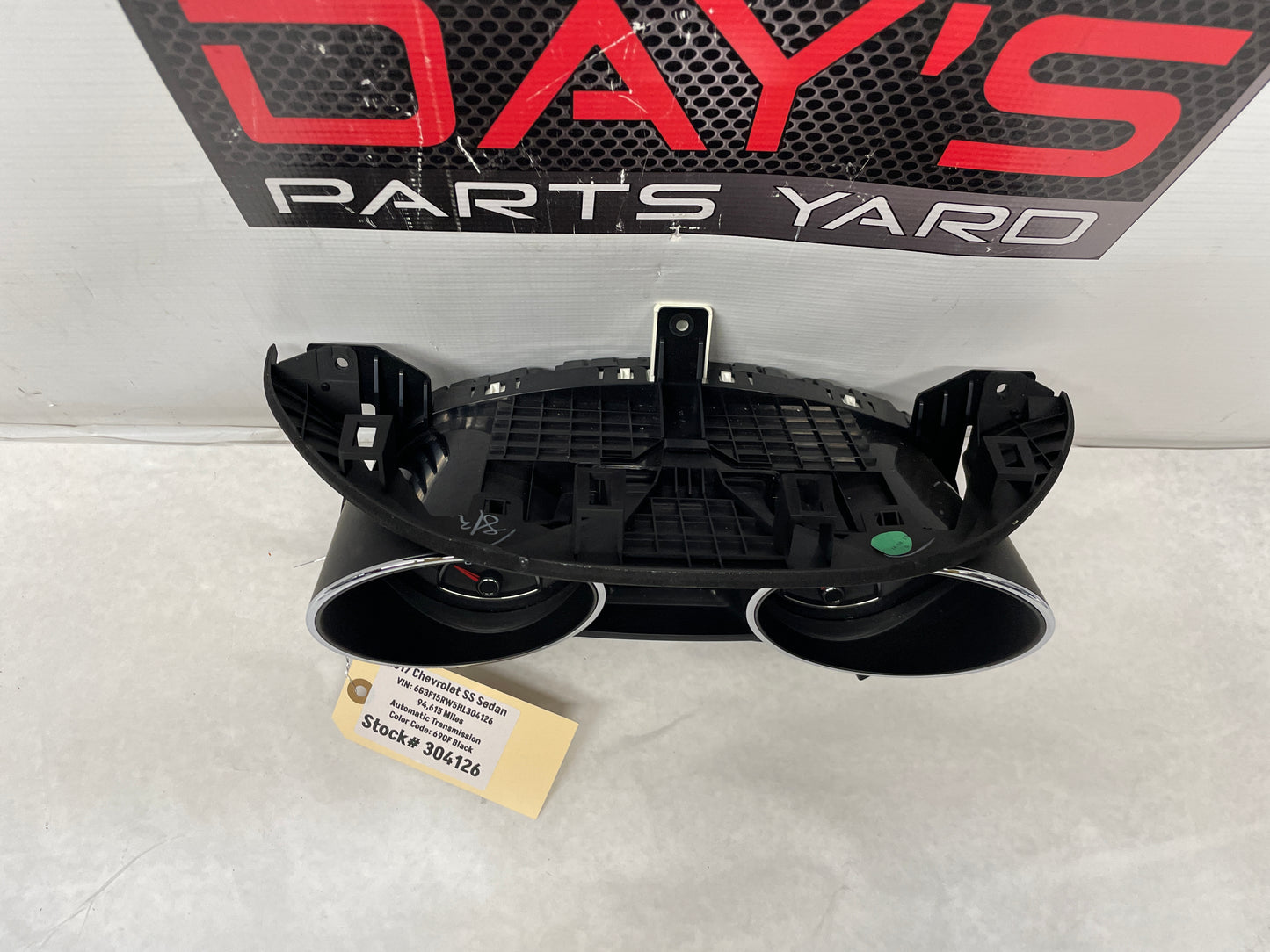 2017 Chevy SS Sedan Gauge Cluster Speedometer Instrument Panel OEM - Day's Parts Yard