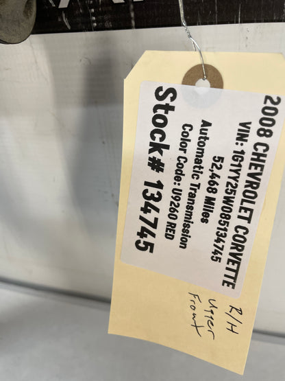 2008 Chevy C6 Corvette RH Passenger Front Suspension Upper Control Arm OEM