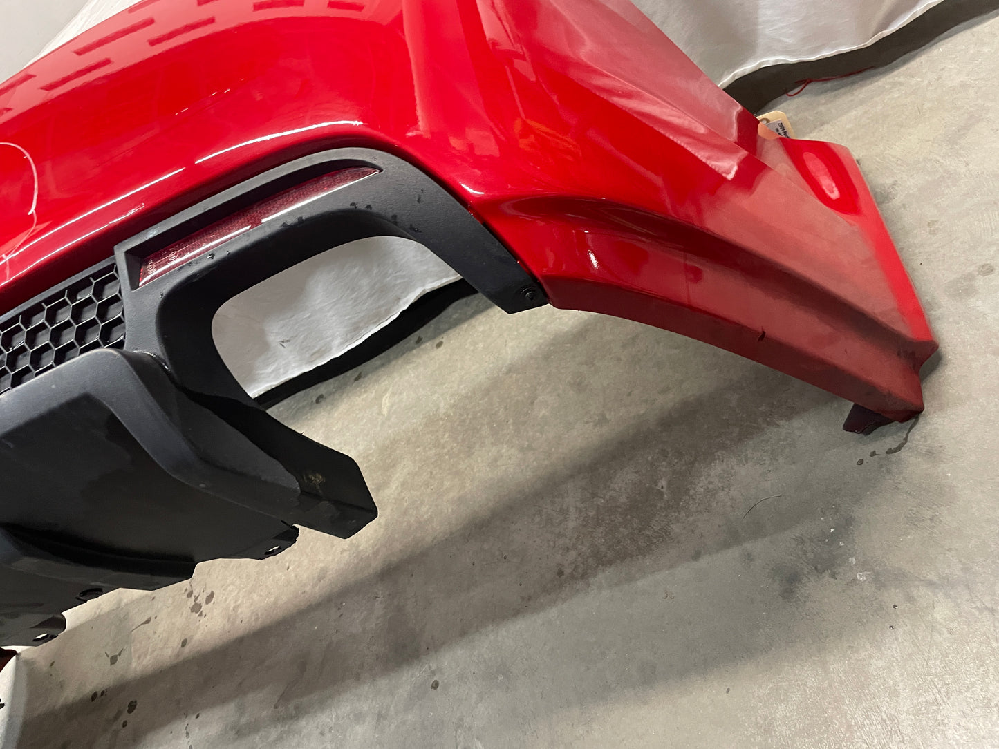 2009 Pontiac G8 GT Rear Bumper Cover Red OEM