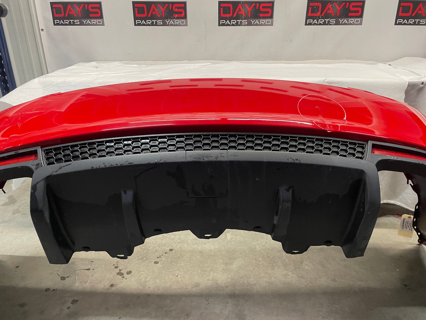 2009 Pontiac G8 GT Rear Bumper Cover Red OEM