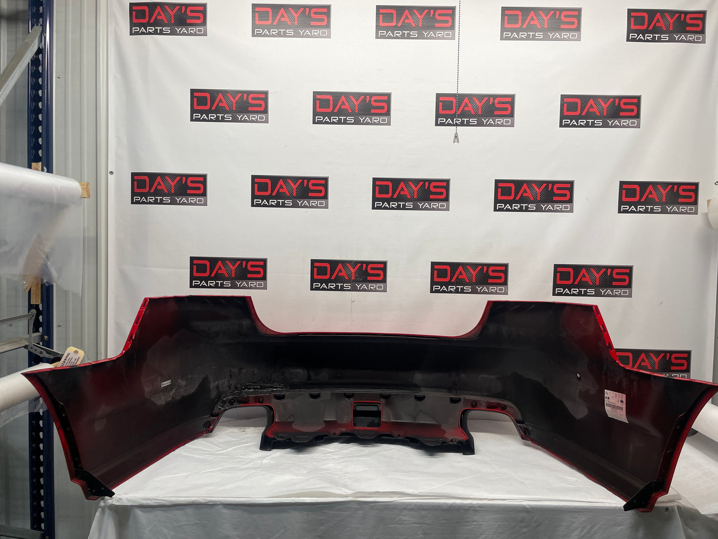 2009 Pontiac G8 GT Rear Bumper Cover Red OEM