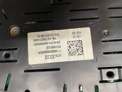 2017 Chevy SS Sedan Gauge Cluster Speedometer Instrument Panel OEM - Day's Parts Yard