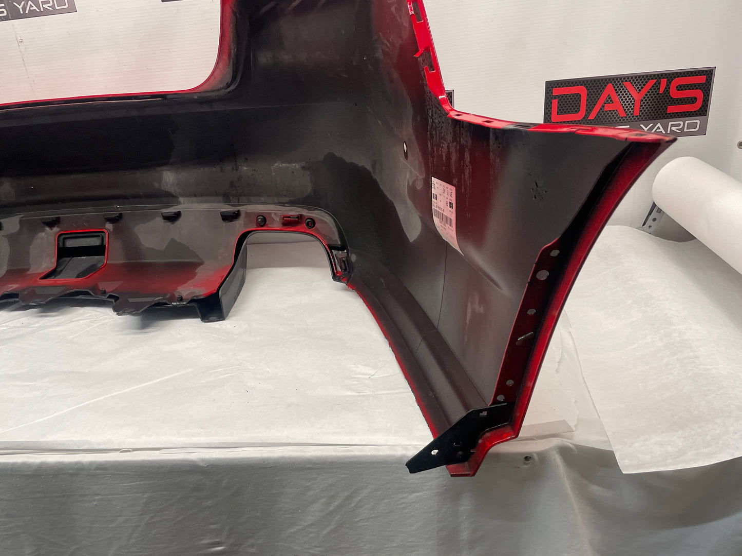 2009 Pontiac G8 GT Rear Bumper Cover Red OEM