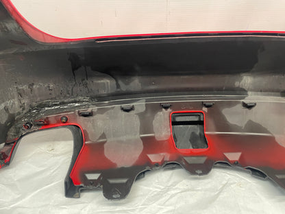2009 Pontiac G8 GT Rear Bumper Cover Red OEM