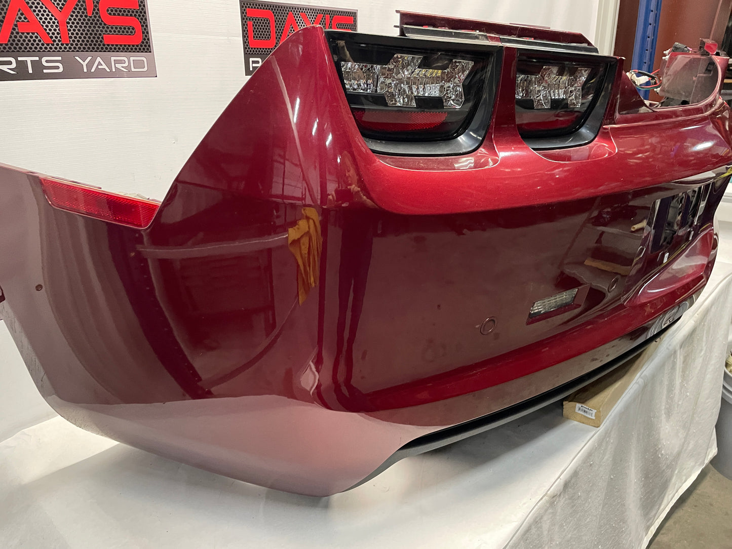 2010 Chevy Camaro SS Complete Rear Bumper Cover OEM
