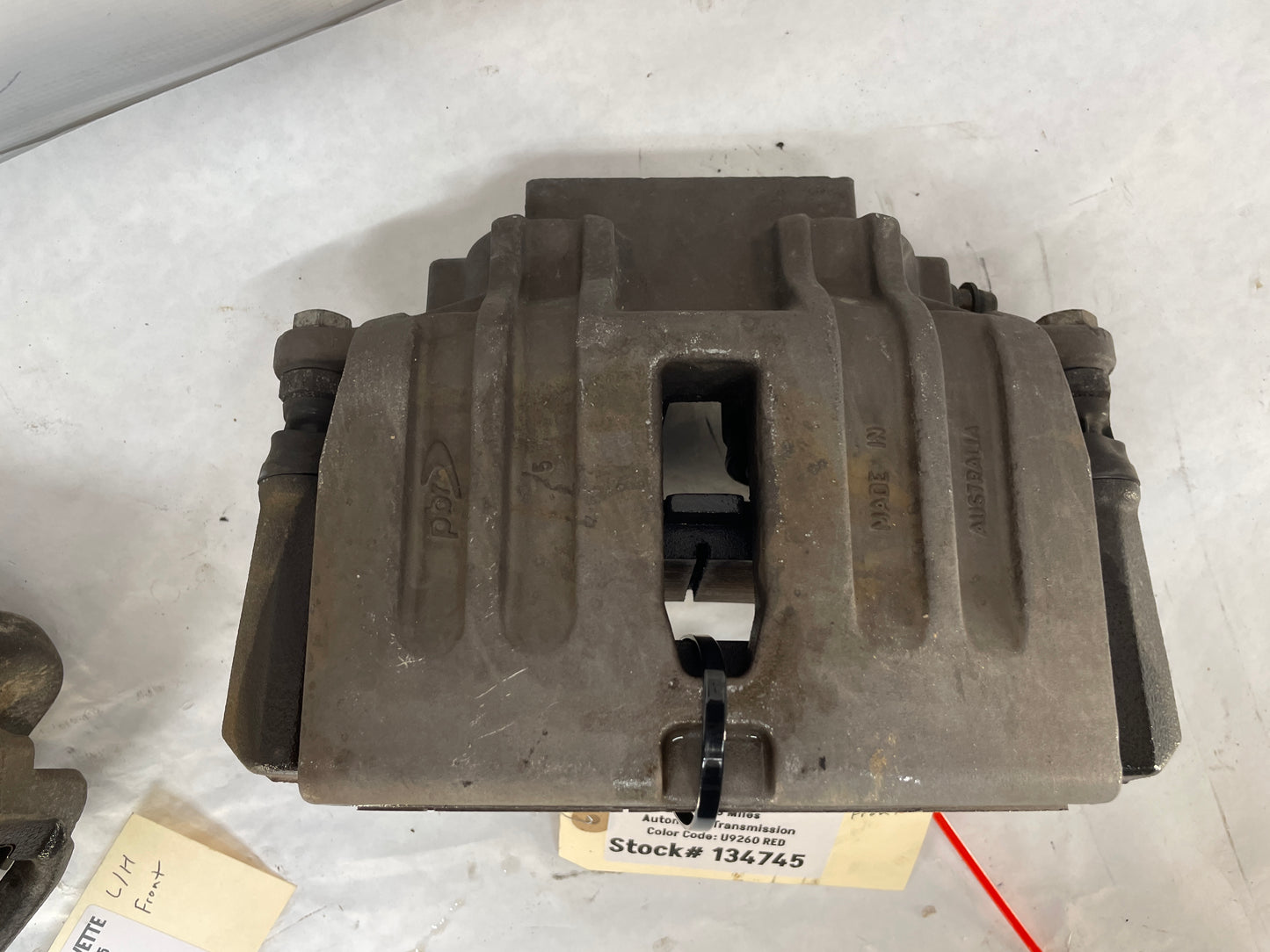 2008 Chevy C6 Corvette RH & LH Front Brake Calipers OEM