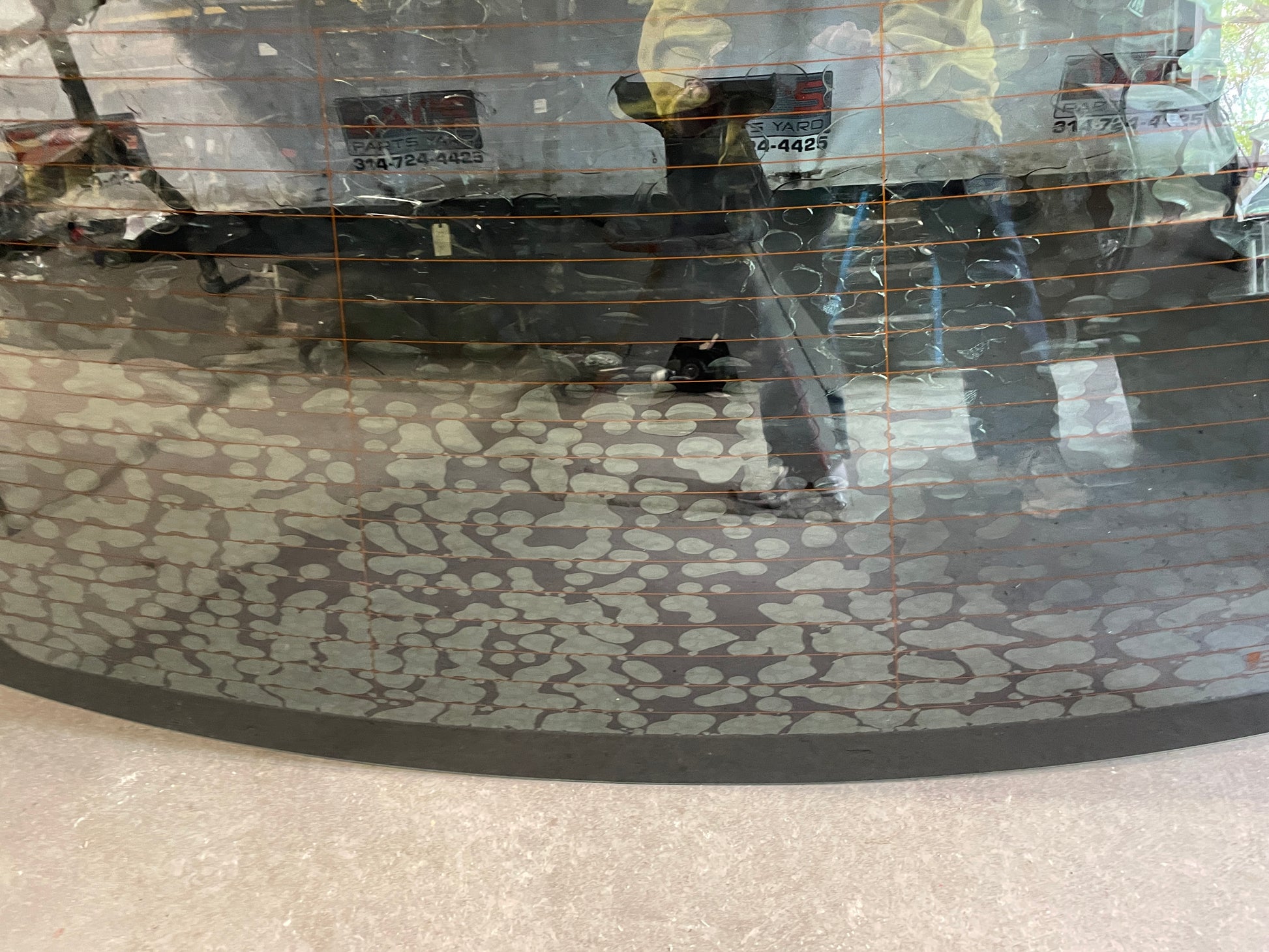 2014 Chevrolet SS Sedan Rear Back Window Glass OEM LOCAL PICK UP - Day's Parts Yard
