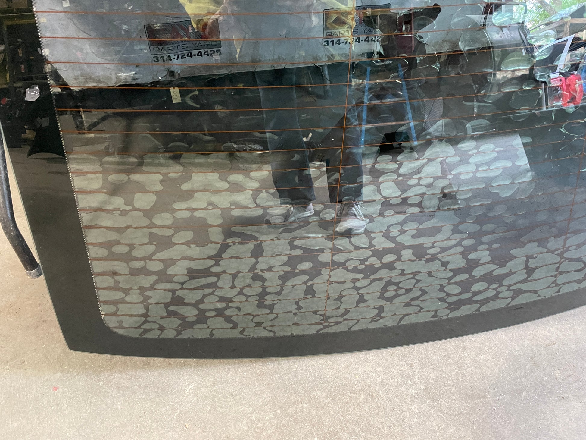 2014 Chevrolet SS Sedan Rear Back Window Glass OEM LOCAL PICK UP - Day's Parts Yard