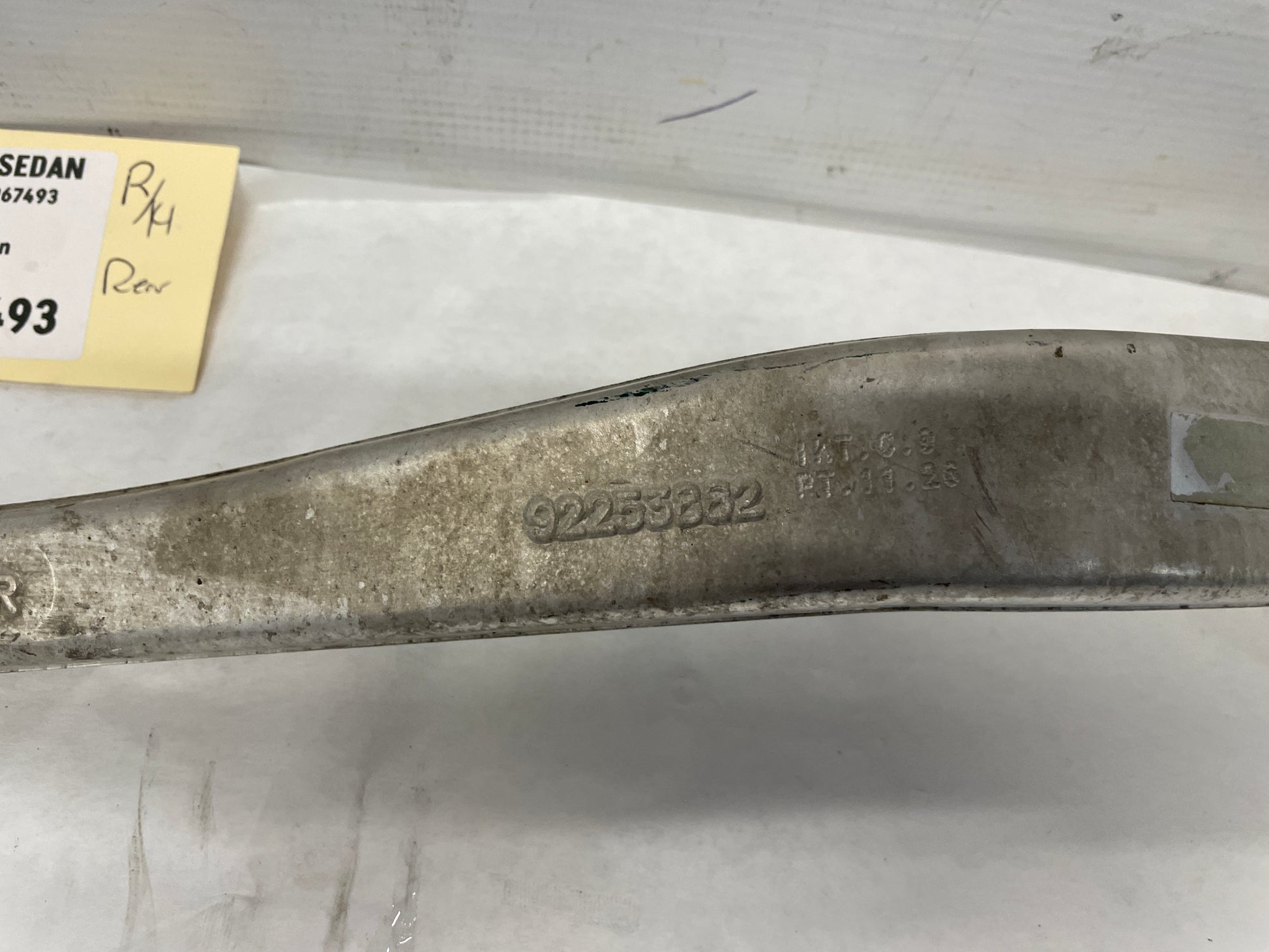 2014 Chevy SS Sedan RH Passenger Front Suspension Lower Control Arm OEM - Day's Parts Yard